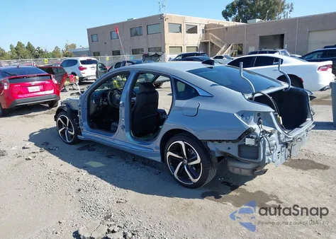 2022 Honda Accord Sport 2.0T from USA, damaged, VIN 1HGCV2F38NA002402